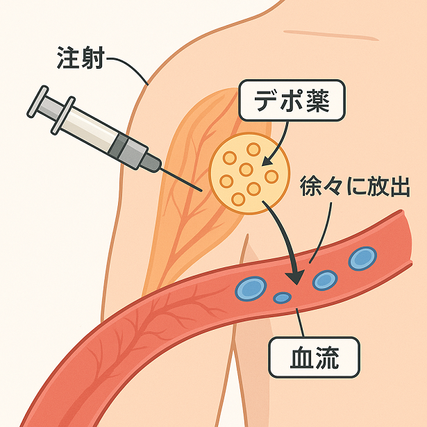 統合失調症のデポ剤